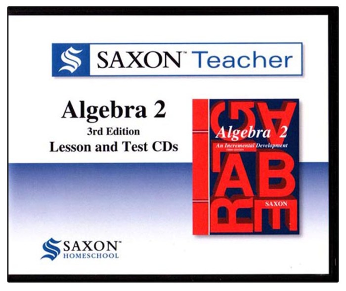 Algebra 2 saxon 3rd edition