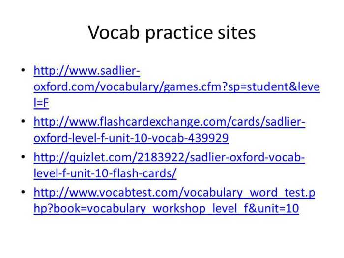 Vocabulary workshop level c unit 9 answers